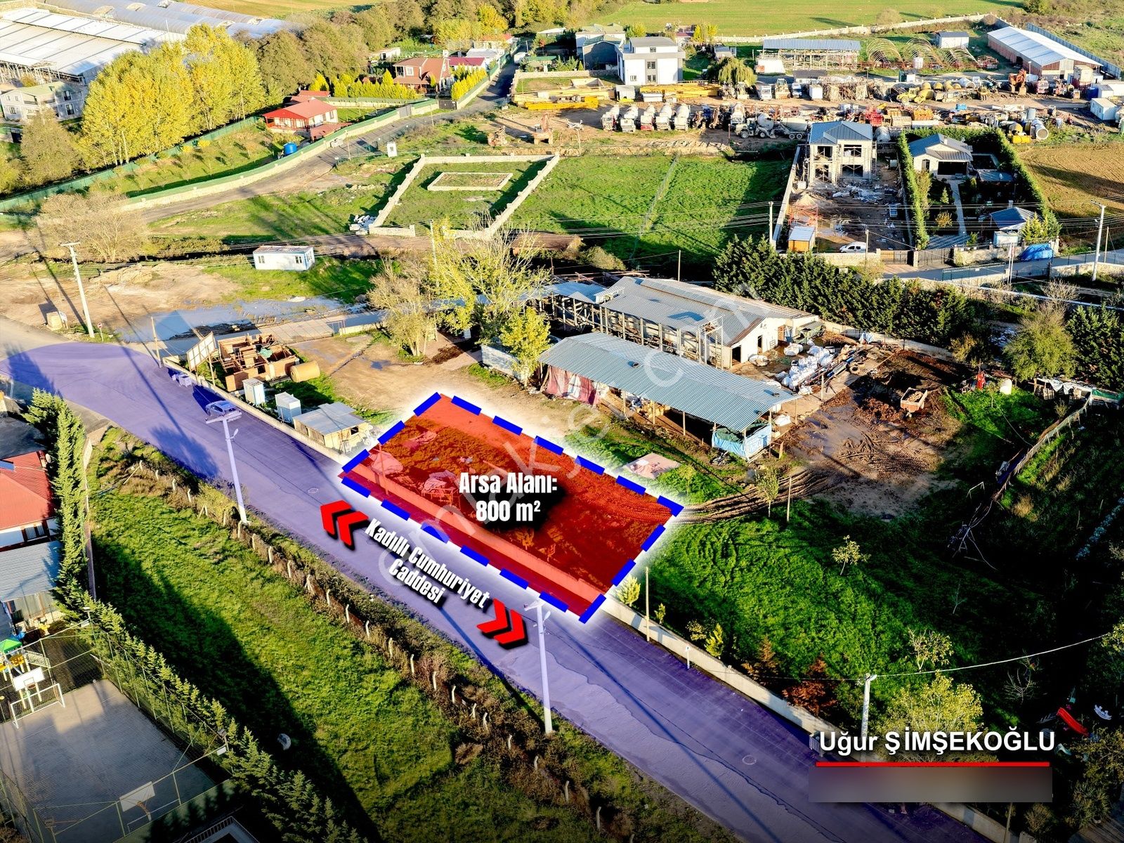 Tbc Gayrimenkul | Gebze Kadıllı'da 800 M² Satılık Tarla - Görsel 5