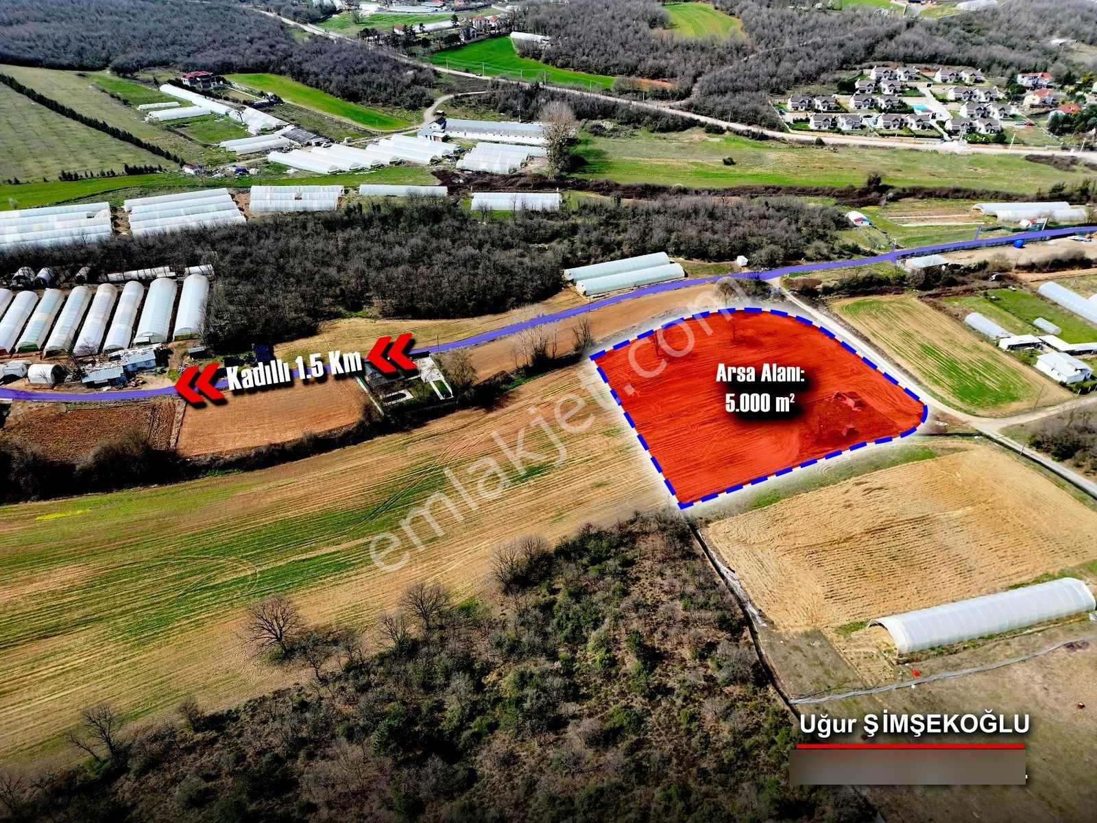 Tbc Gayrimenkul | Gebze Kadıllı'da 5.000 M² Satılık Tarla - Görsel 18