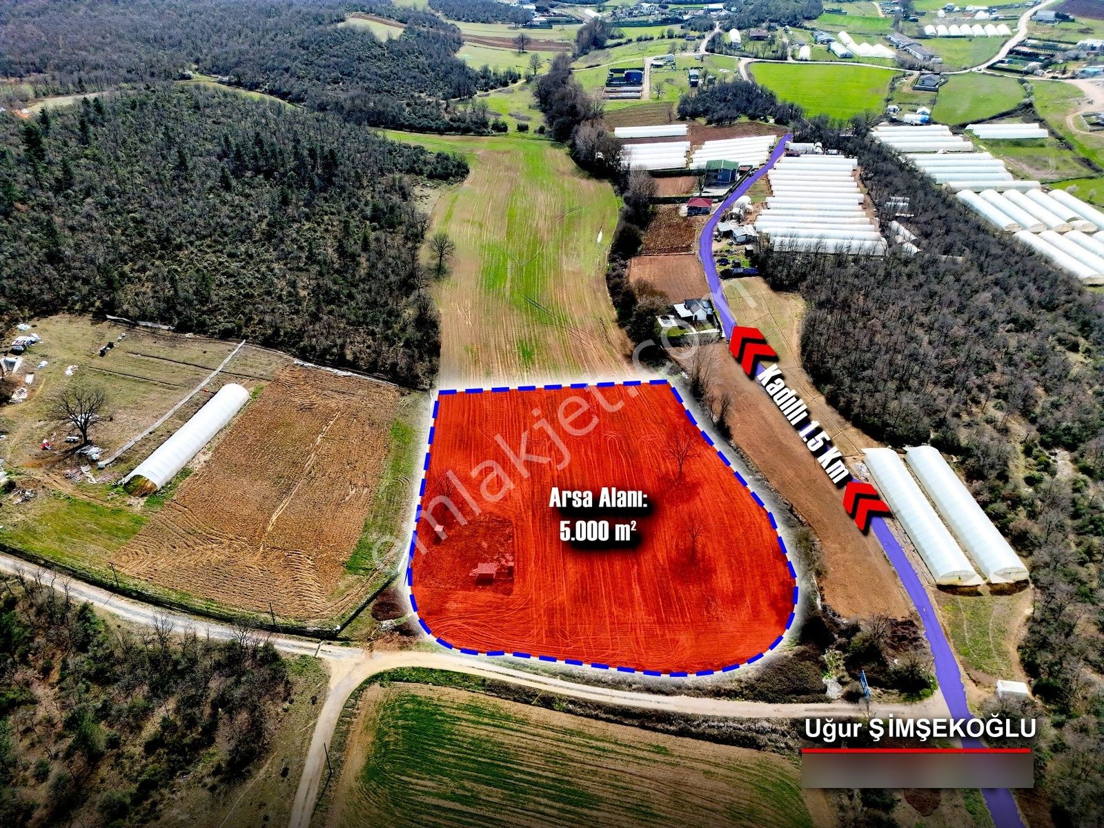 Tbc Gayrimenkul | Gebze Kadıllı'da 5.000 M² Satılık Tarla - Görsel 14