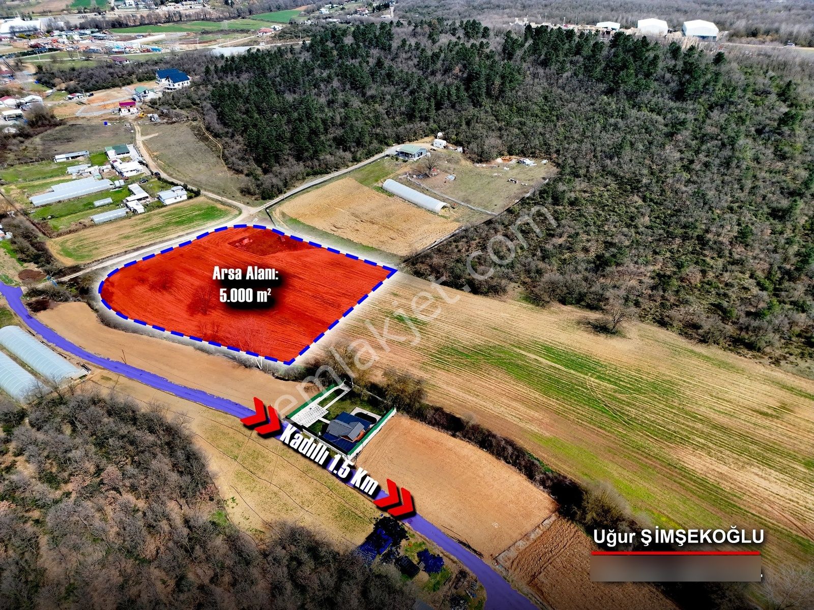 Tbc Gayrimenkul | Gebze Kadıllı'da 5.000 M² Satılık Tarla - Görsel 16