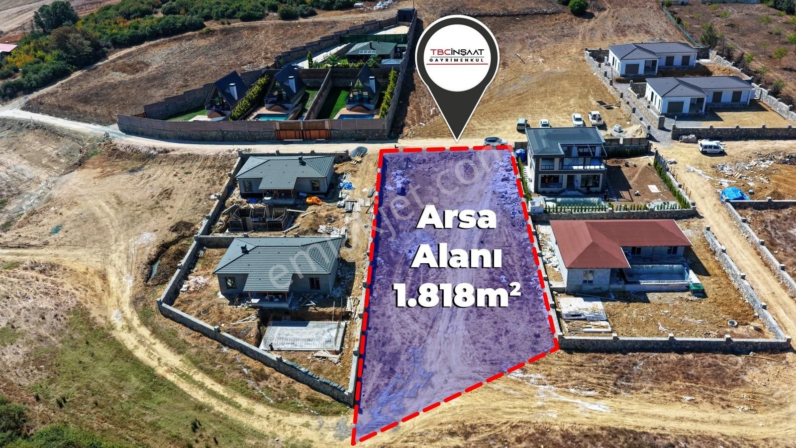 Tbc Gayrimenkul | Gebze Kadıllı'da 1.818 M² Satılık Tarla - Görsel 3