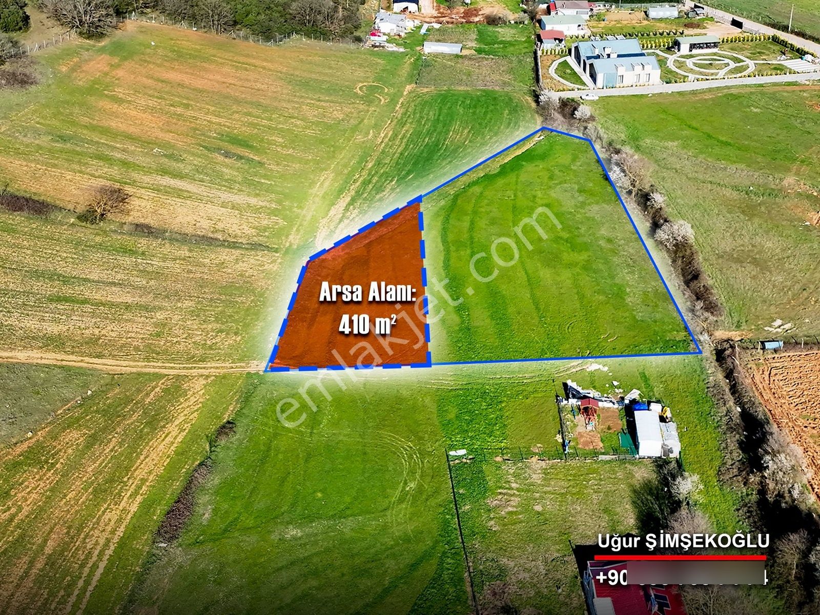 Tbc Gayrimenkul | Gebze Kadıllı'da 410 M² Satılık Tarla