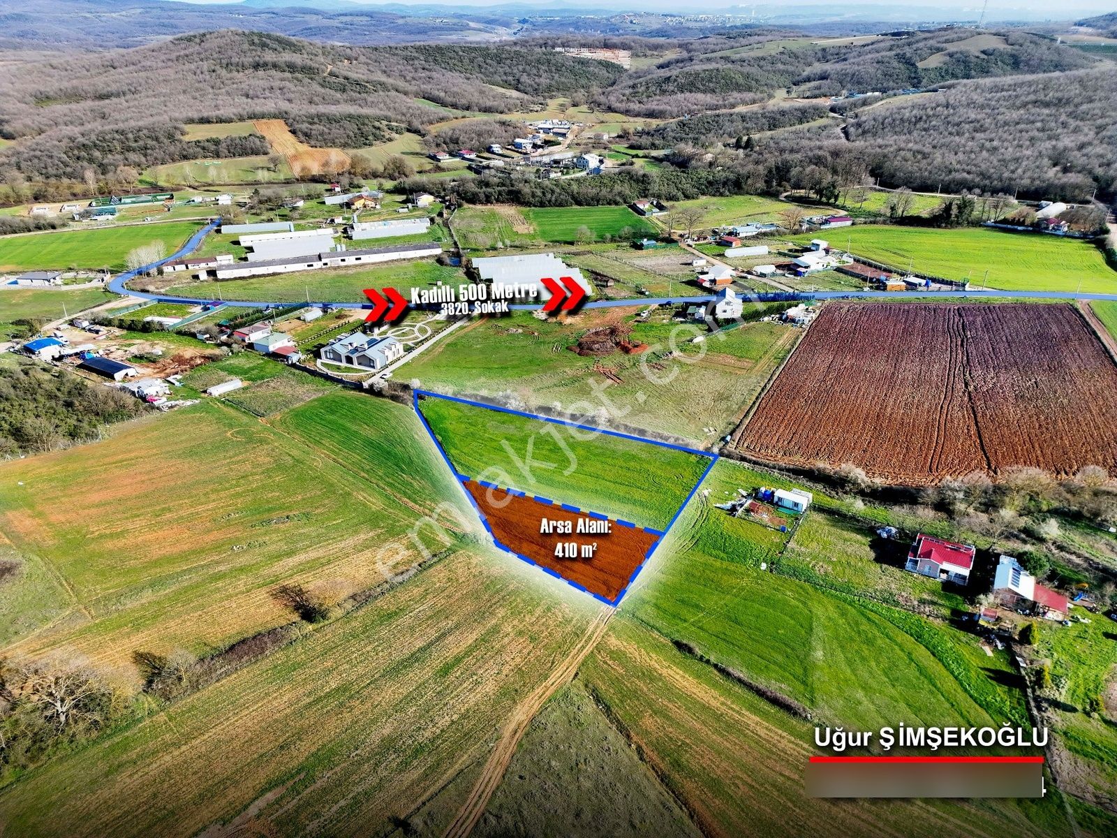Tbc Gayrimenkul | Gebze Kadıllı'da 410 M² Satılık Tarla - Görsel 11