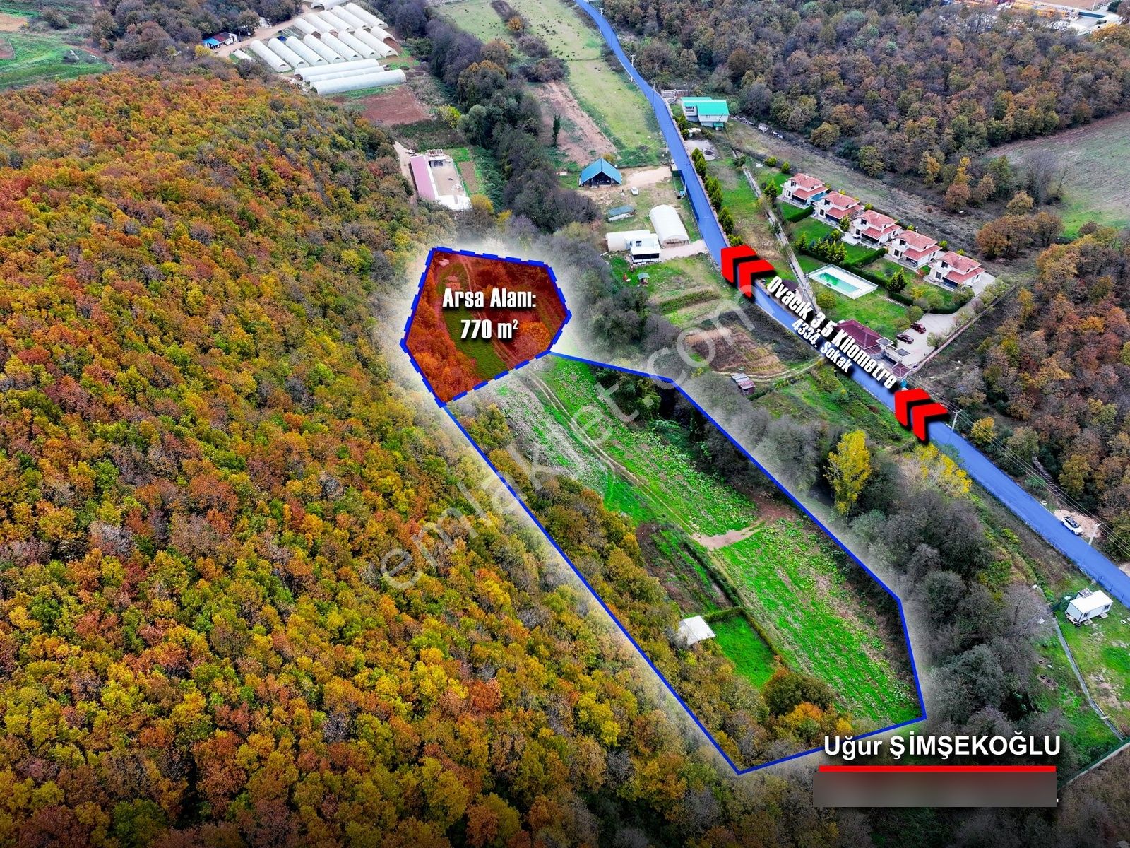 Tbc Gayrimenkul | Gebze Kadıllı'da 770 M² Satılık Tarla - Görsel 8