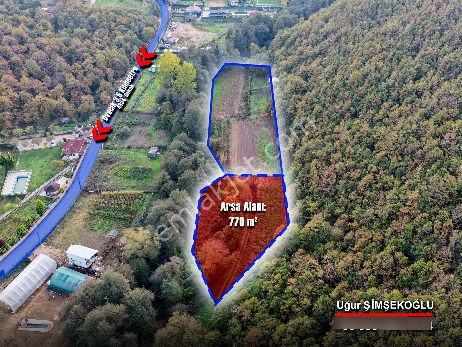 Tbc Gayrimenkul | Gebze Kadıllı'da 770 M² Satılık Tarla - Görsel 19