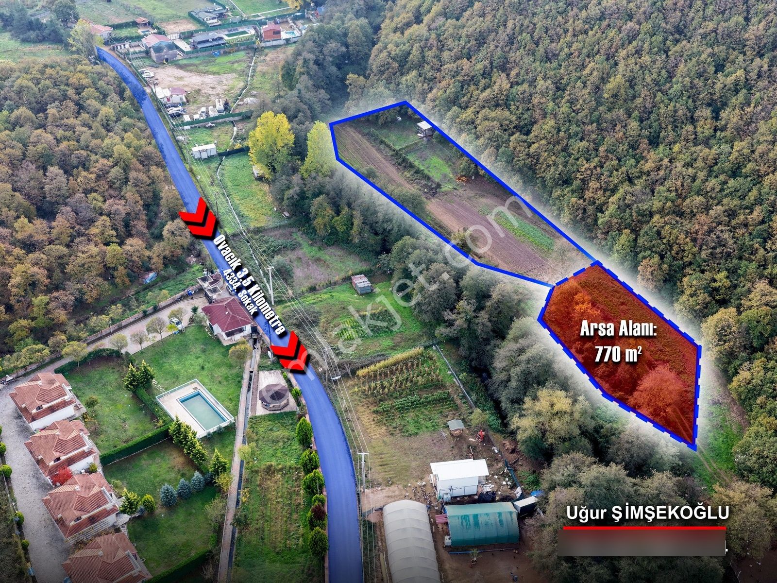 Tbc Gayrimenkul | Gebze Kadıllı'da 770 M² Satılık Tarla - Görsel 10