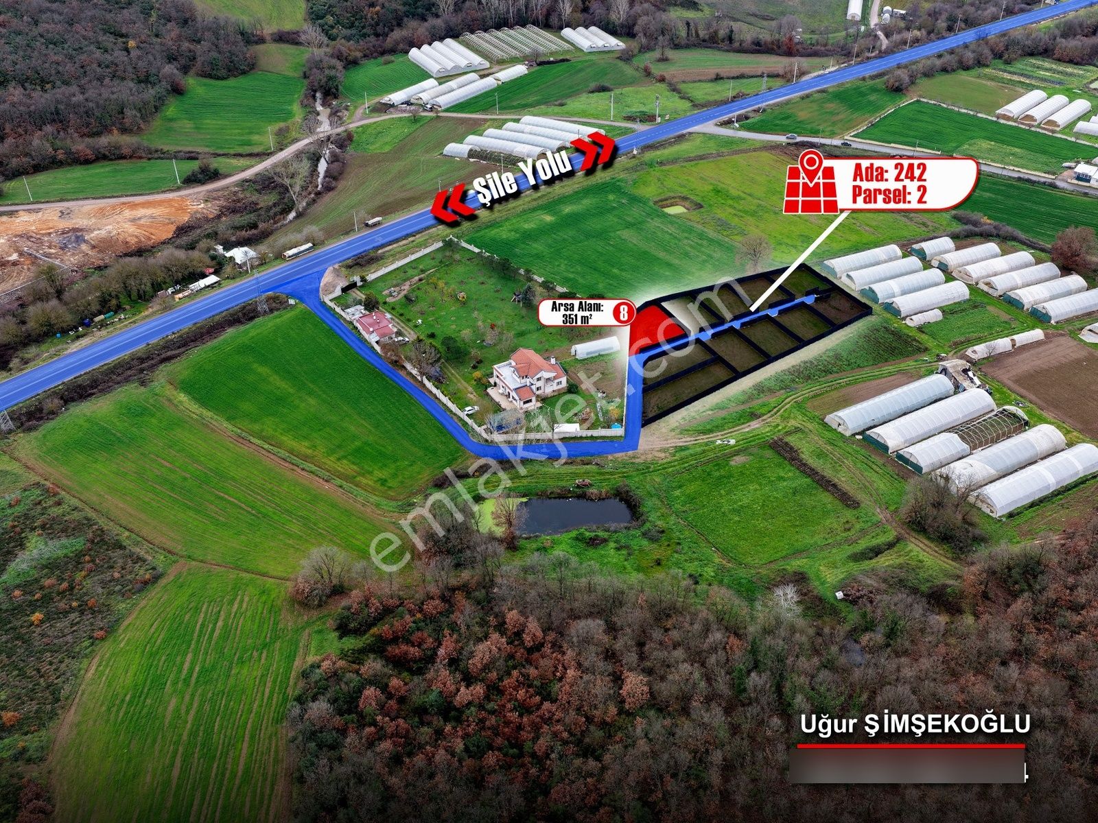 Tbc Gayrimenkul | Gebze Kadıllı'da 351 M² Satılık Tarla - Görsel 3