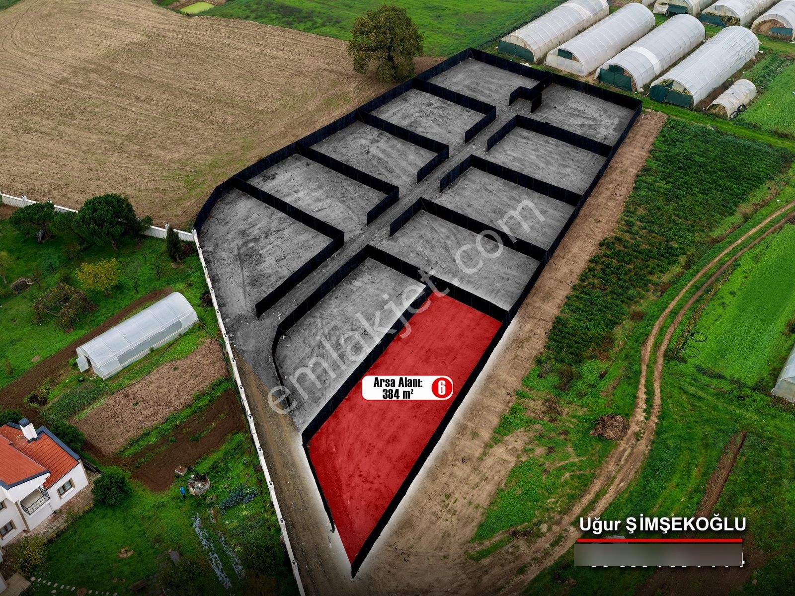 Tbc Gayrimenkul | Gebze Kadıllı'da 384m² Satılık Tarla