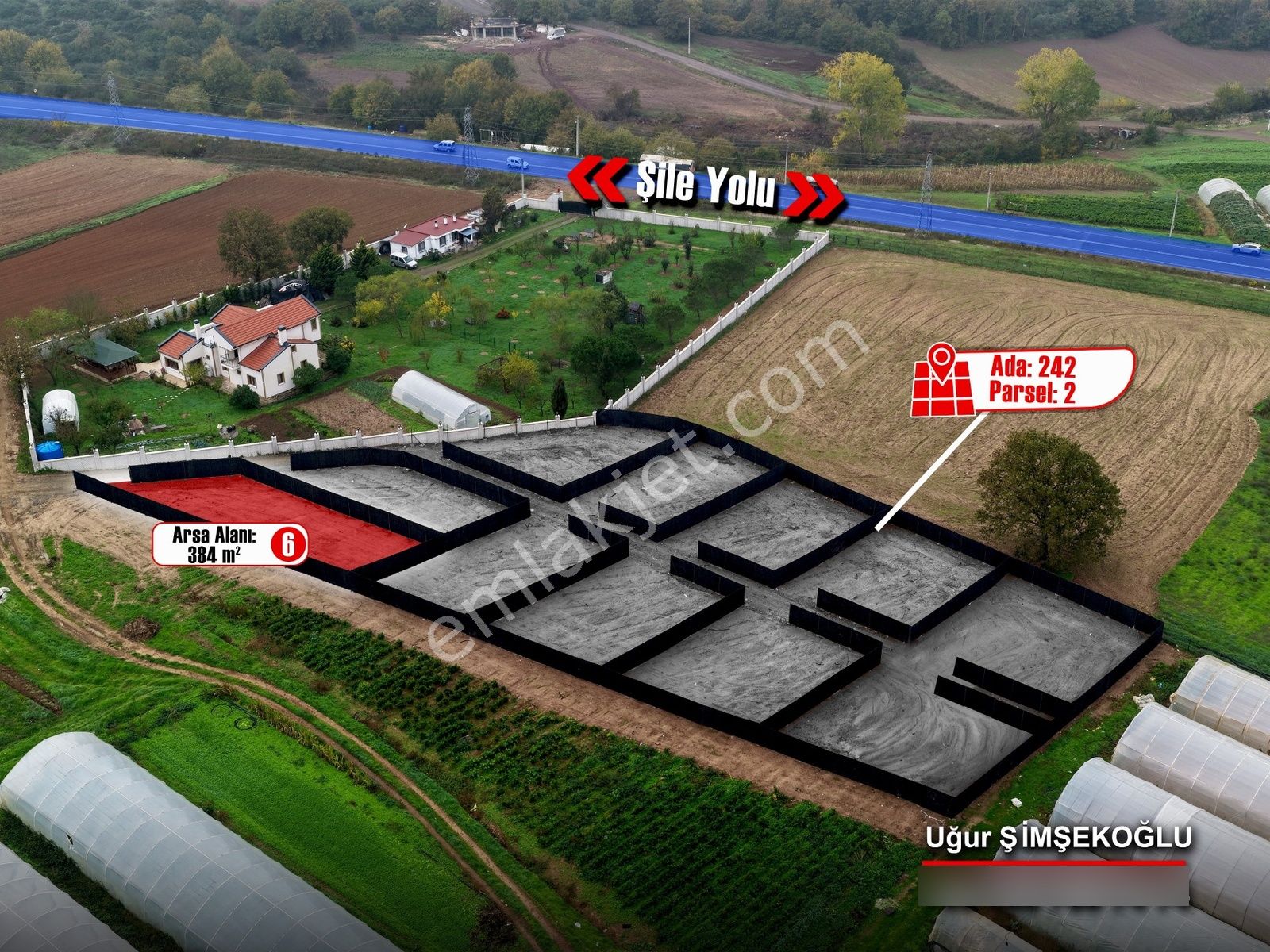 Tbc Gayrimenkul | Gebze Kadıllı'da 384m² Satılık Tarla - Görsel 3