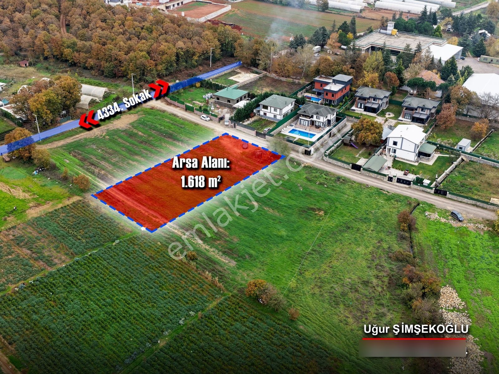 Tbc Gayrimenkul | Gebze Ovacık'da 1.618m² Satılık Arsa - Görsel 2