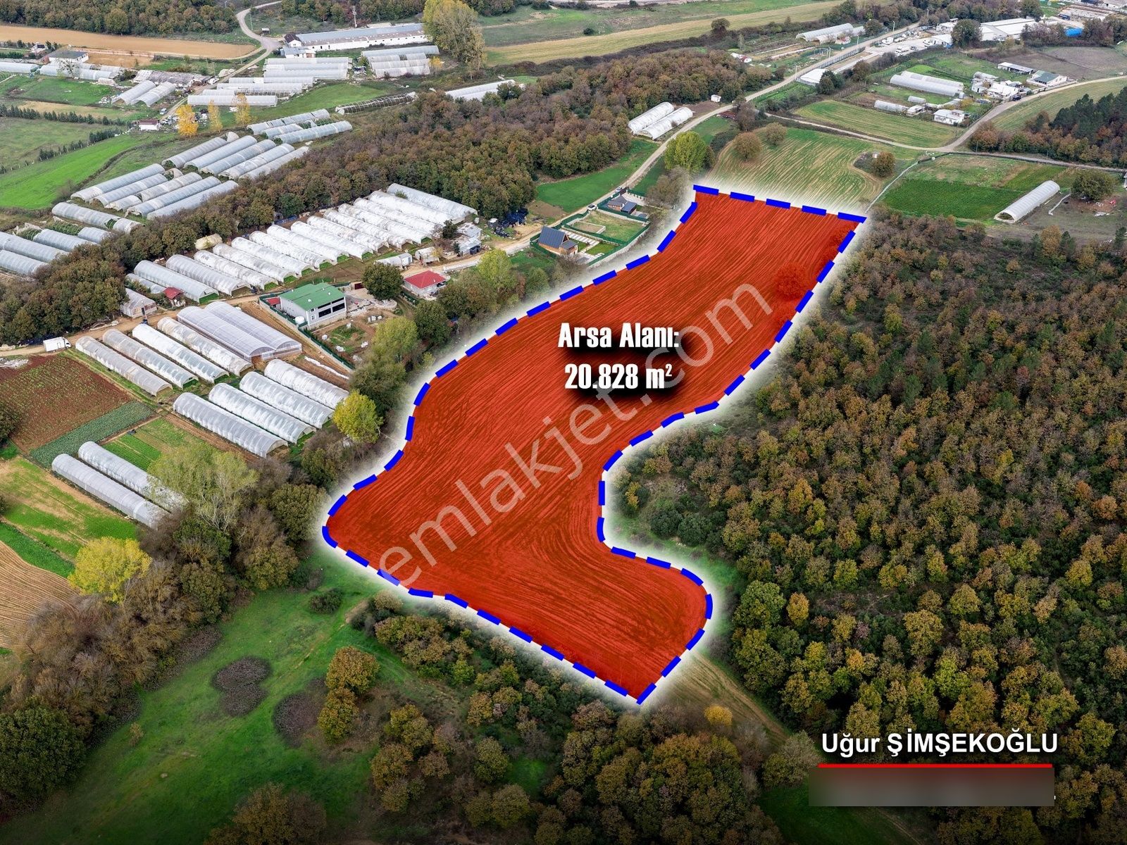 Tbc Gayrimenkul | Gebze Kadıllı'da 20.828m² Satılık Tarla - Görsel 3