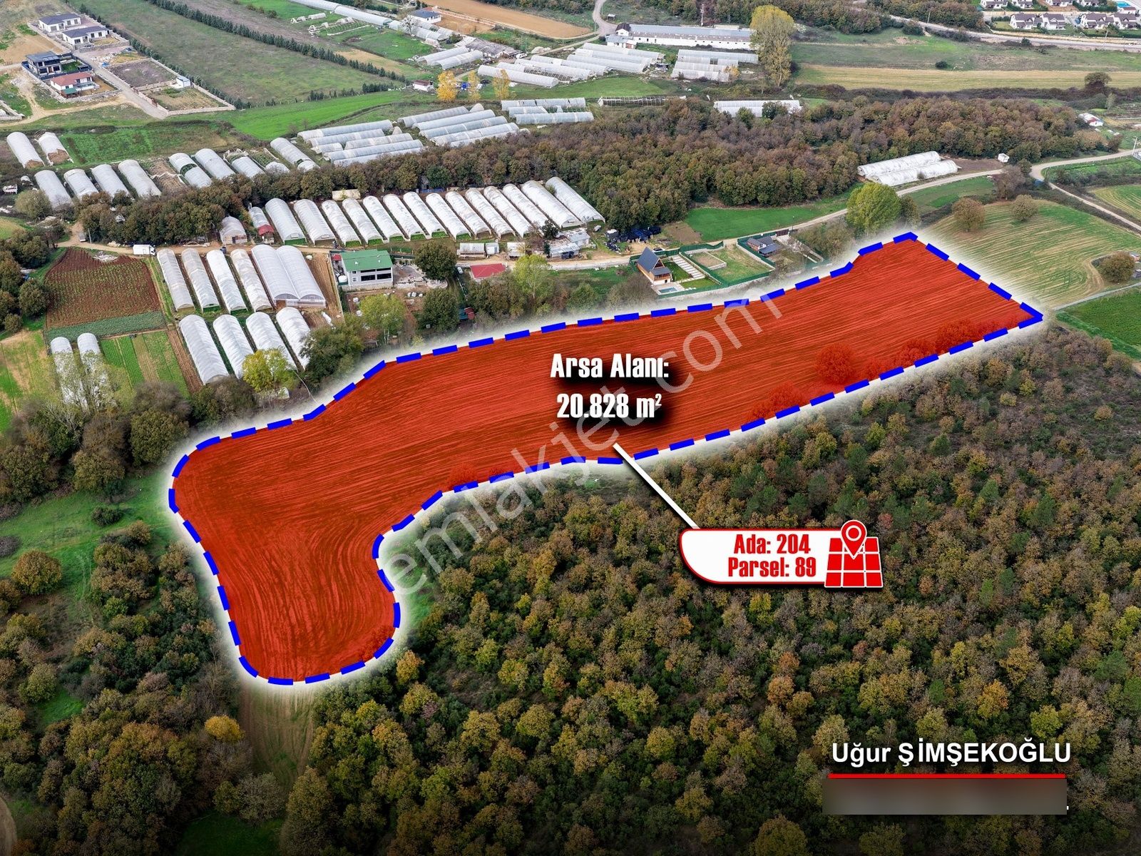Tbc Gayrimenkul | Gebze Kadıllı'da 20.828m² Satılık Tarla - Görsel 6