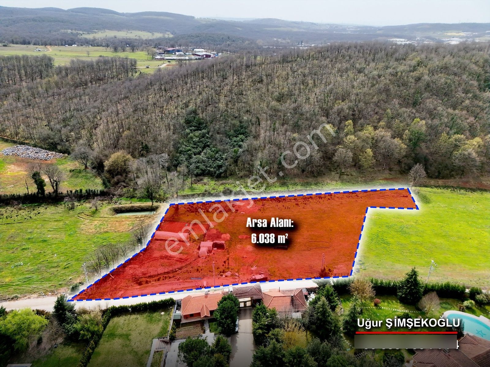 Tbc Gayrimenkul Gebze Cumaköy'de 6.038 M² Satılık Tarla Tek Tapu - Görsel 5