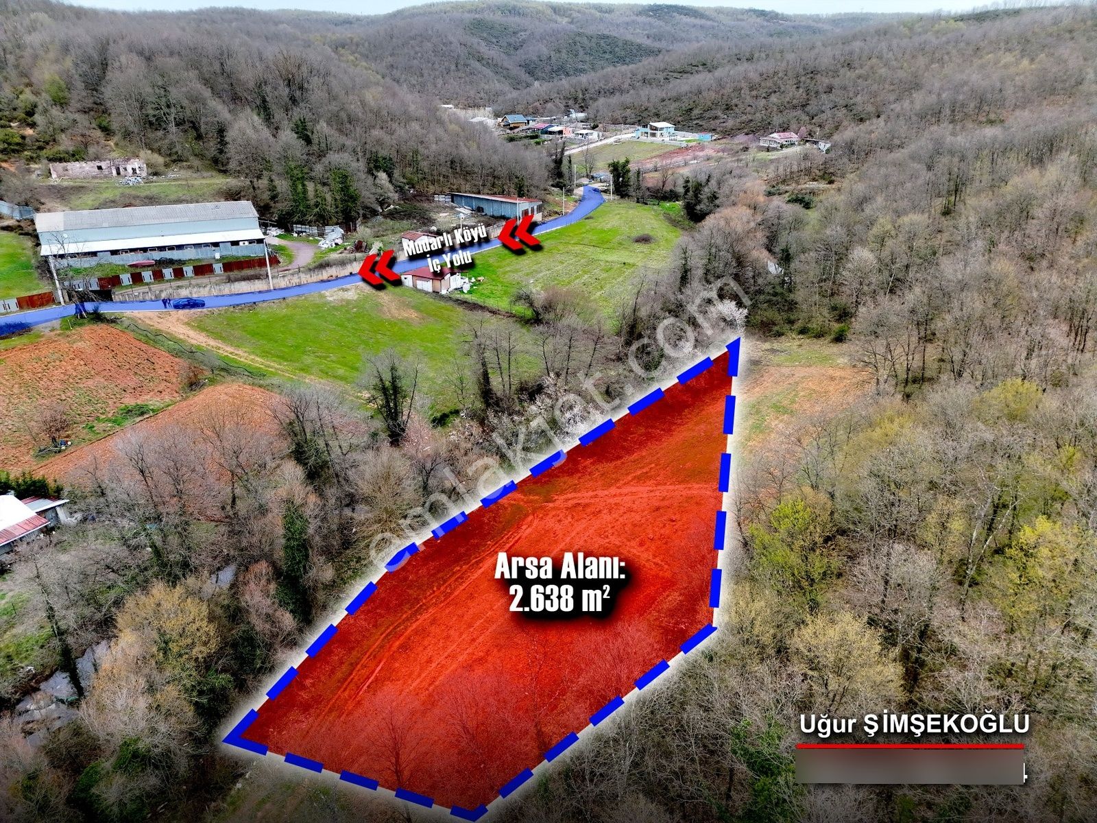 Tbc Gayrimenkul Gebze Mudarlı'da 2.638 M² Satılık Tarla Tek Tapu - Görsel 10