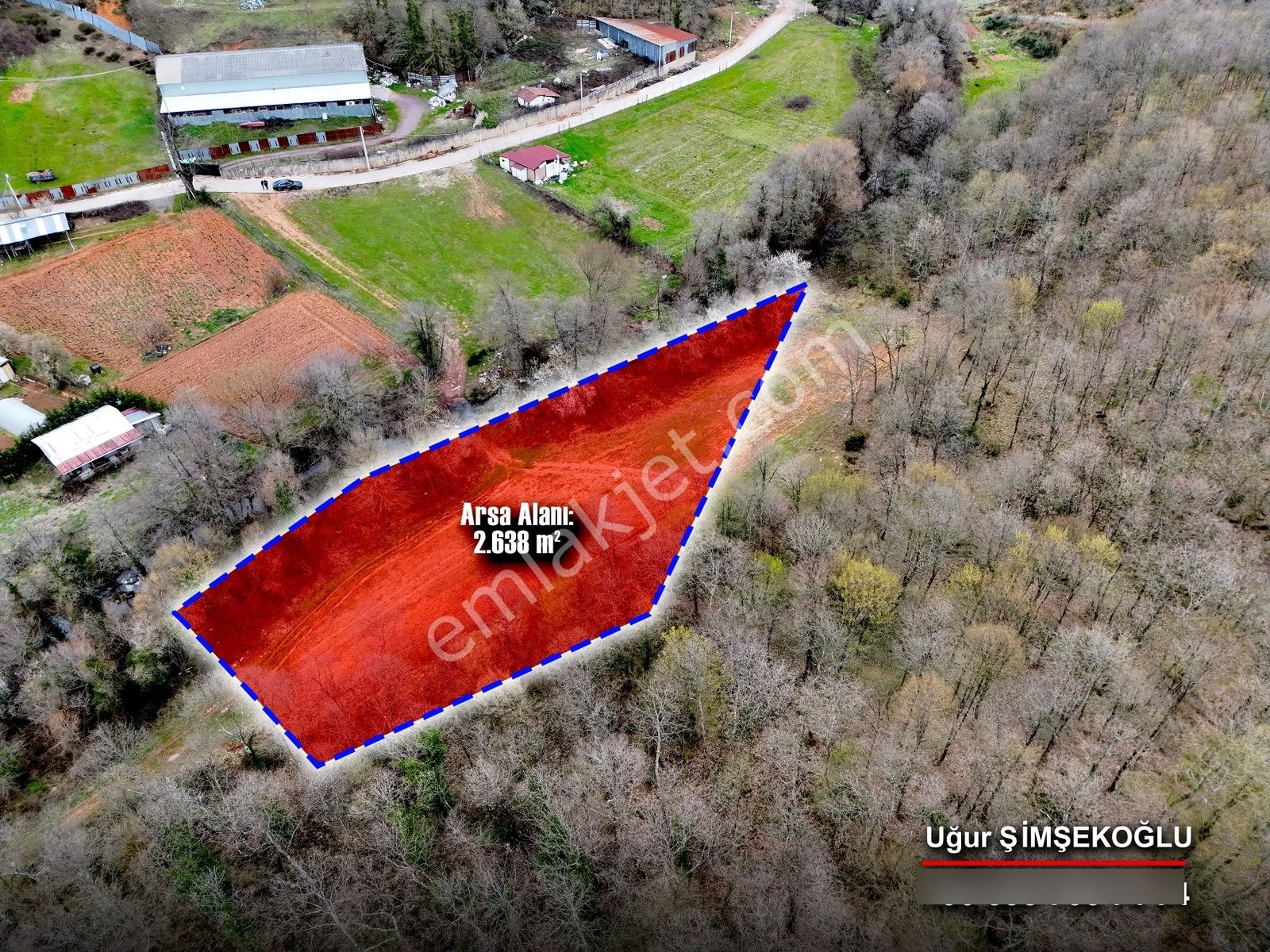 Tbc Gayrimenkul Gebze Mudarlı'da 2.638 M² Satılık Tarla Tek Tapu - Görsel 8