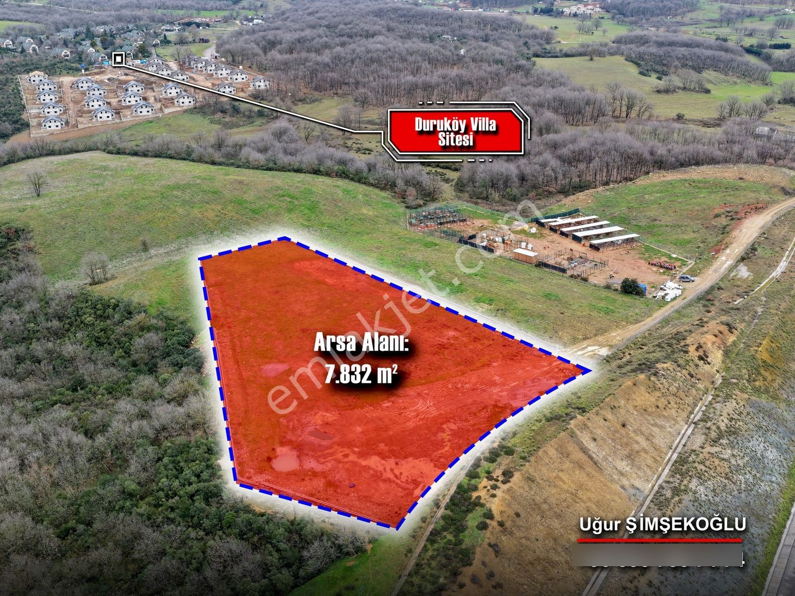 Tbc Gayrimenkul Gebze Kadıllı'da 7.831 M² Satılık Tarla Müstakil - Görsel 6