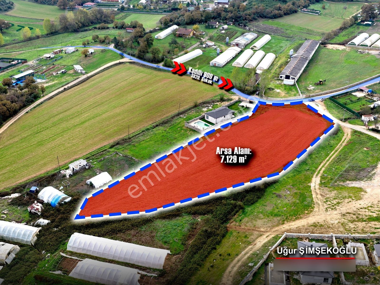 Tbc Gayrimenkul | Gebze Kadıllı'da 7.129 M² Satılık Tarla - Görsel 4