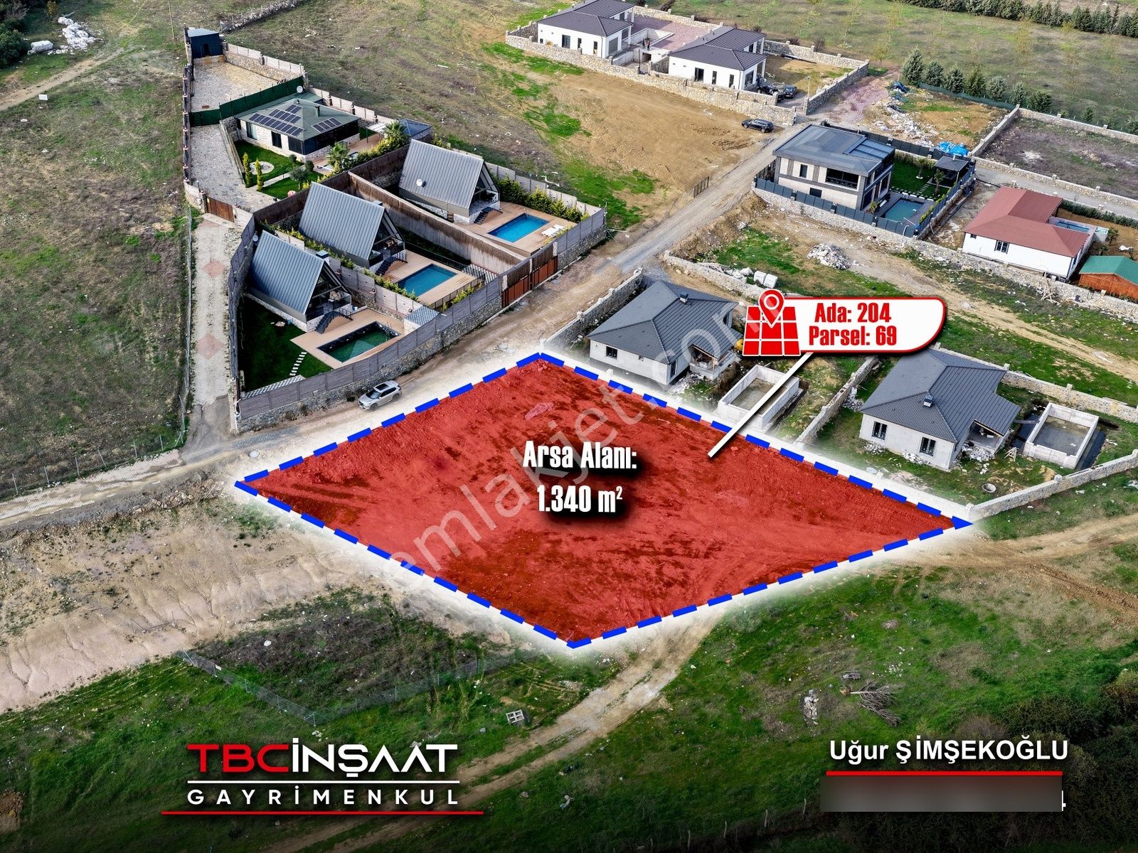 Tbc Gayrimenkul | Gebze Kadıllı'da 1.818 M² Satılık Tarla - Görsel 14