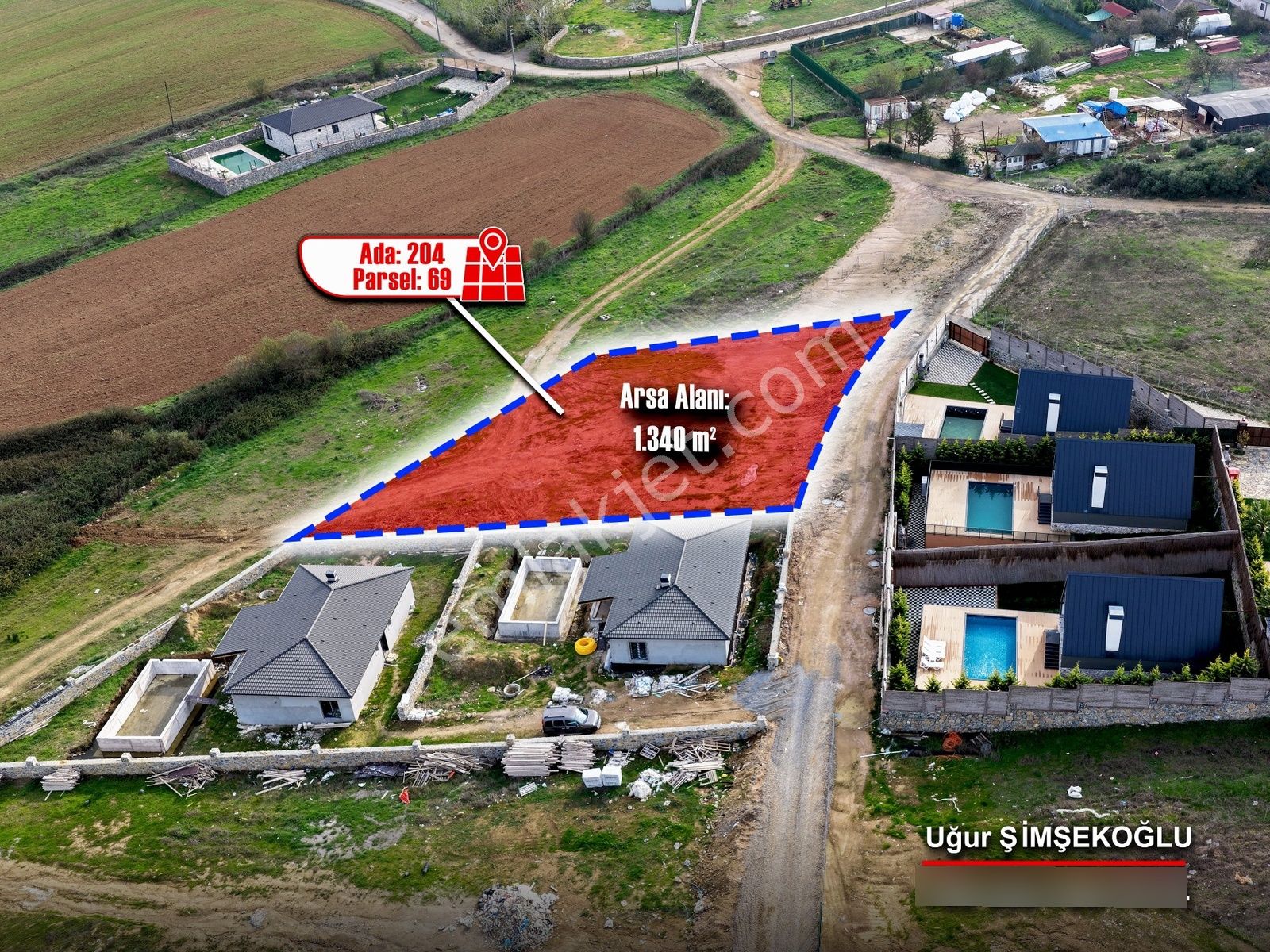 Tbc Gayrimenkul | Gebze Kadıllı'da 1.818 M² Satılık Tarla - Görsel 10