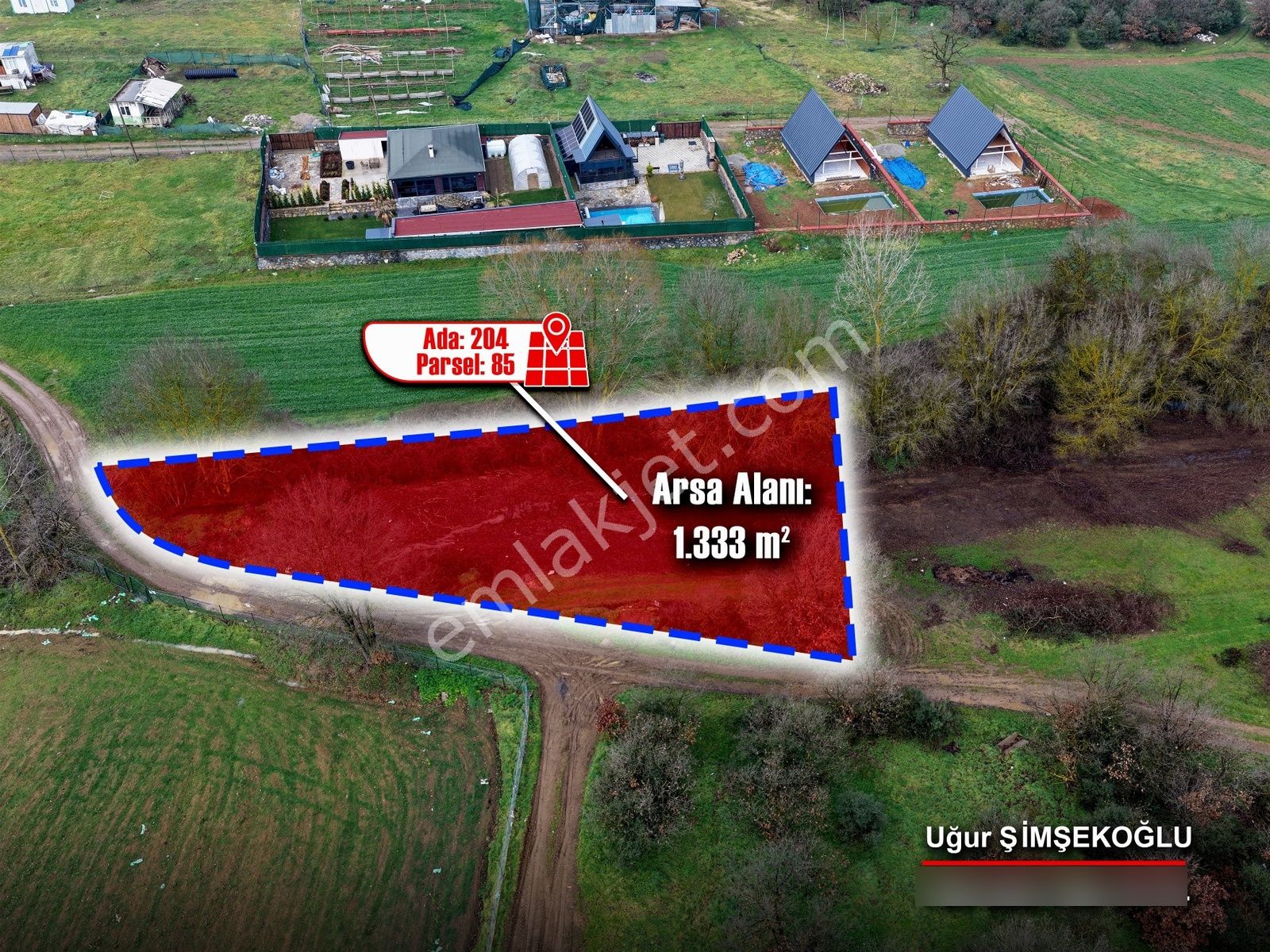 Tbc Gayrimenkul | Gebze Kadıllı'da 1.333 M² Satılık Tarla - Görsel 7