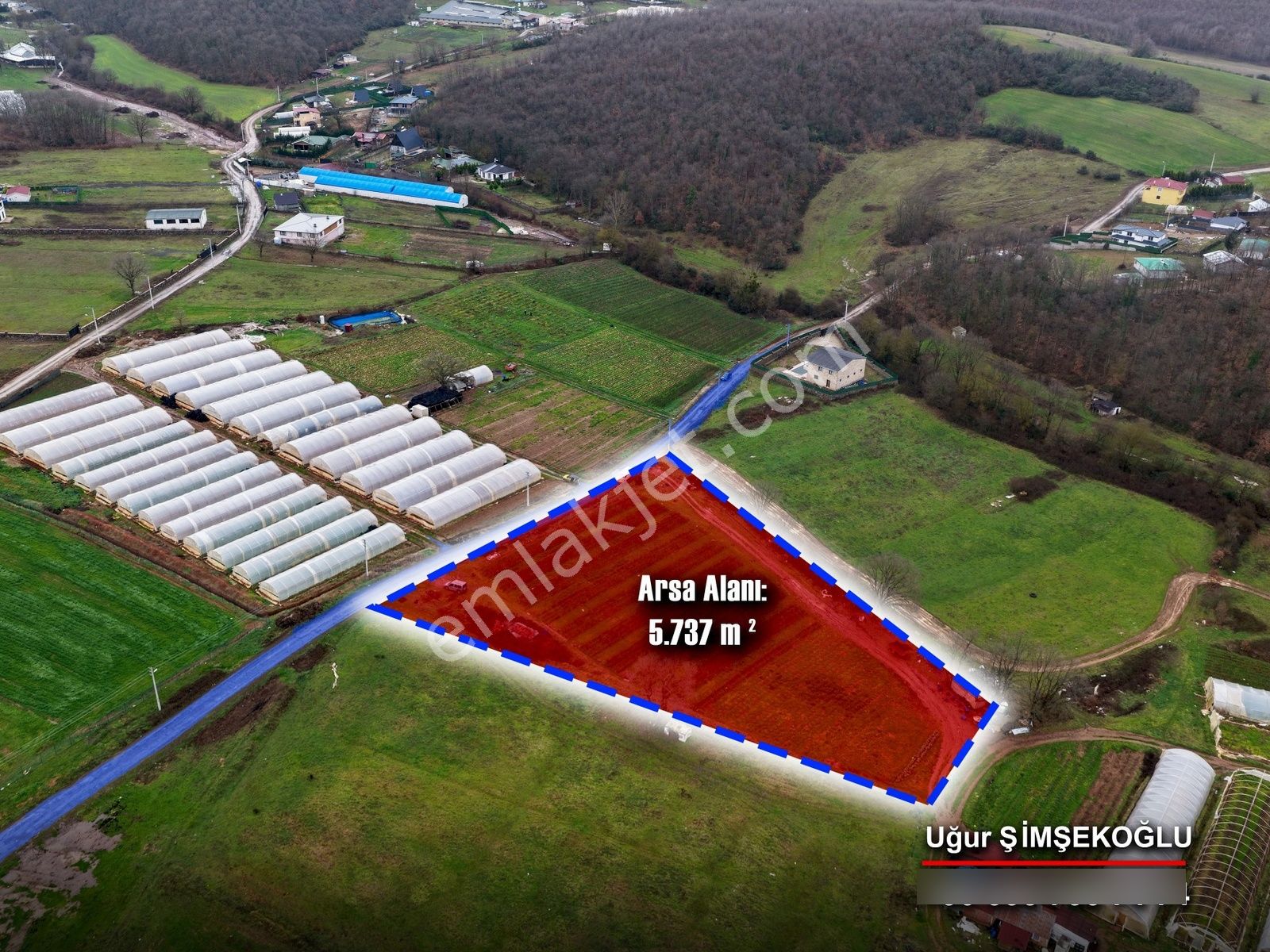Tbc Gayrimenkul |gebze Ovacık'da 5.737m² Satılık Tarla Tek Tapu - Görsel 14