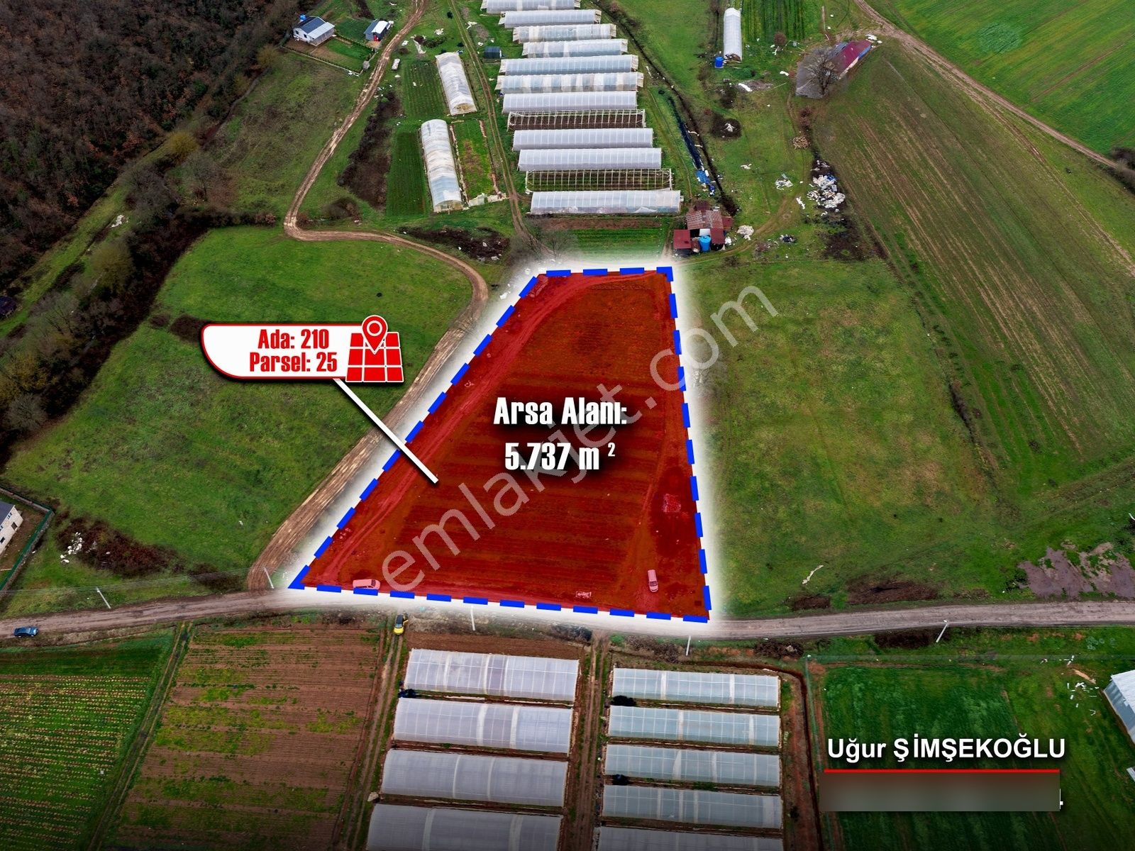 Tbc Gayrimenkul |gebze Ovacık'da 5.737m² Satılık Tarla Tek Tapu - Görsel 10