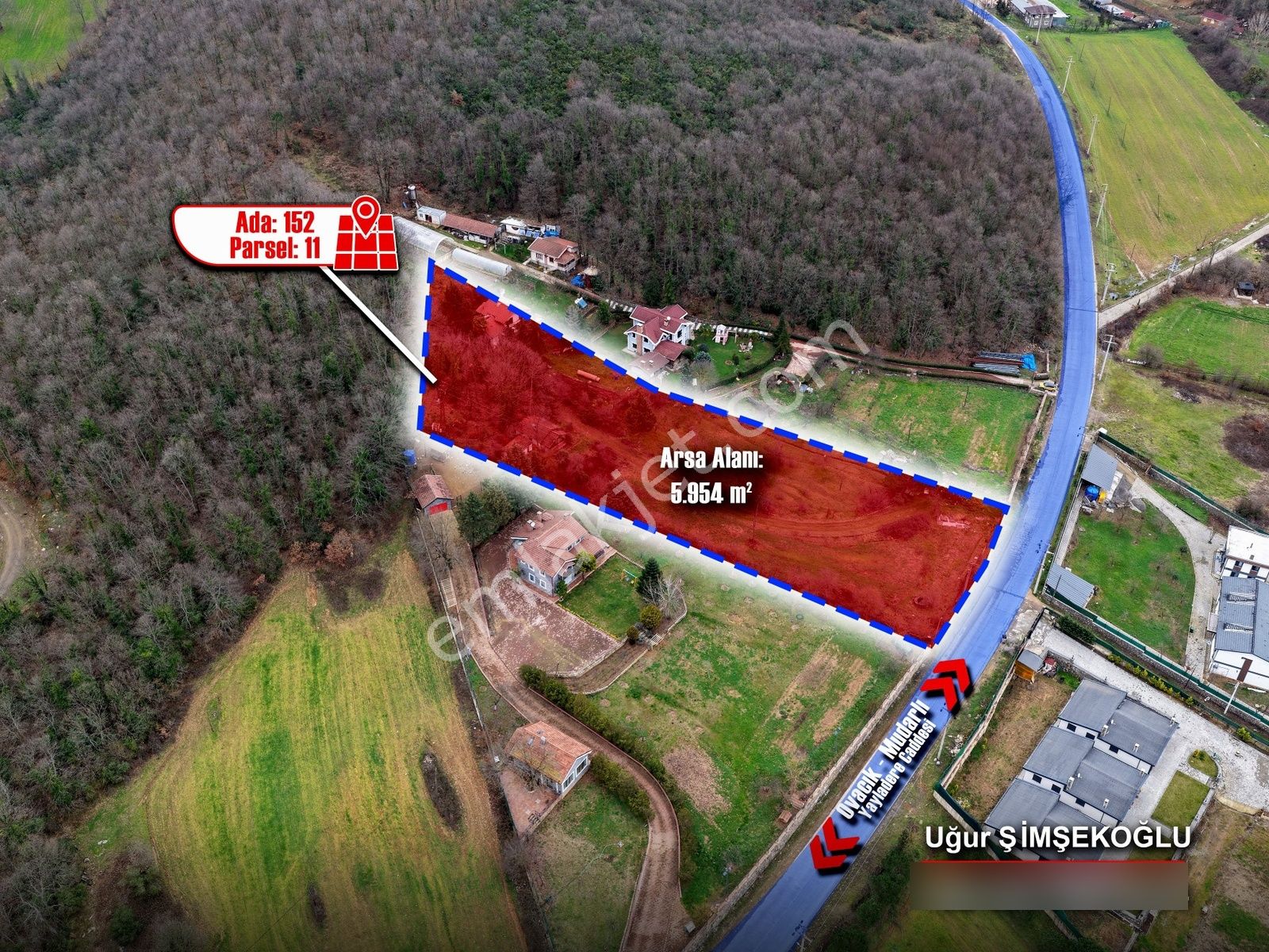 Tbc Gayrimenkul |gebze Ovacık'da 6.038 M² Satılık Villa Tek Tapu - Görsel 15