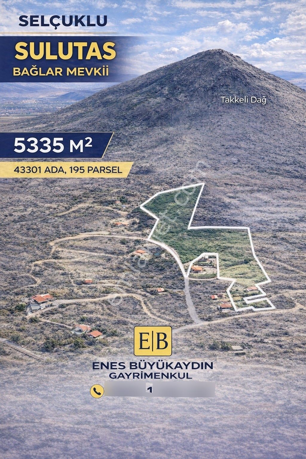 Sulutas Bağlar Mevkiinde Çok Güzel Konumda Satılık 5335 M2 - Görsel 19