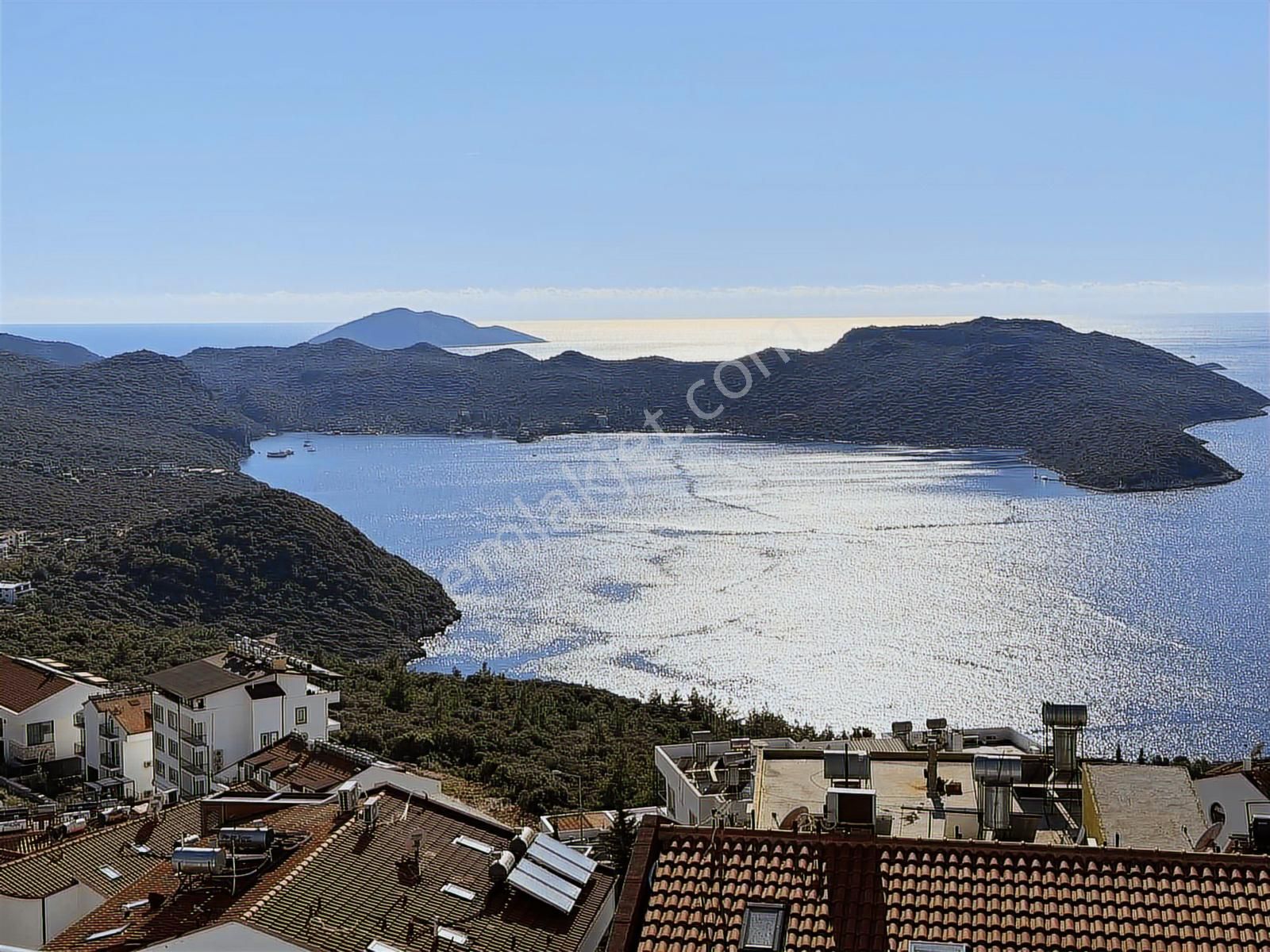 Kaş Mega Dan Eşyalı Fulll Deniz Manzaralı Teraslı Daire - Görsel 7