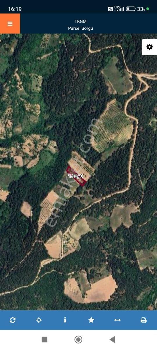 Bursa Küçük Delillerde Manzaralı Satılık Tarla - Görsel 11