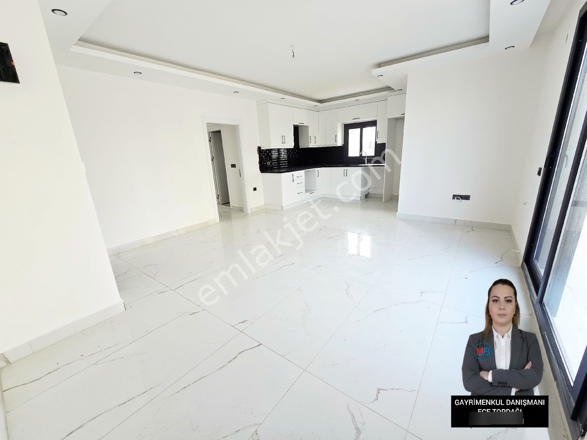 Didim'de Satılık 3+1 Müstakil Gibi Giriş Kat Geniş Çarşıya Yakın Sıfır Daire - Görsel 4