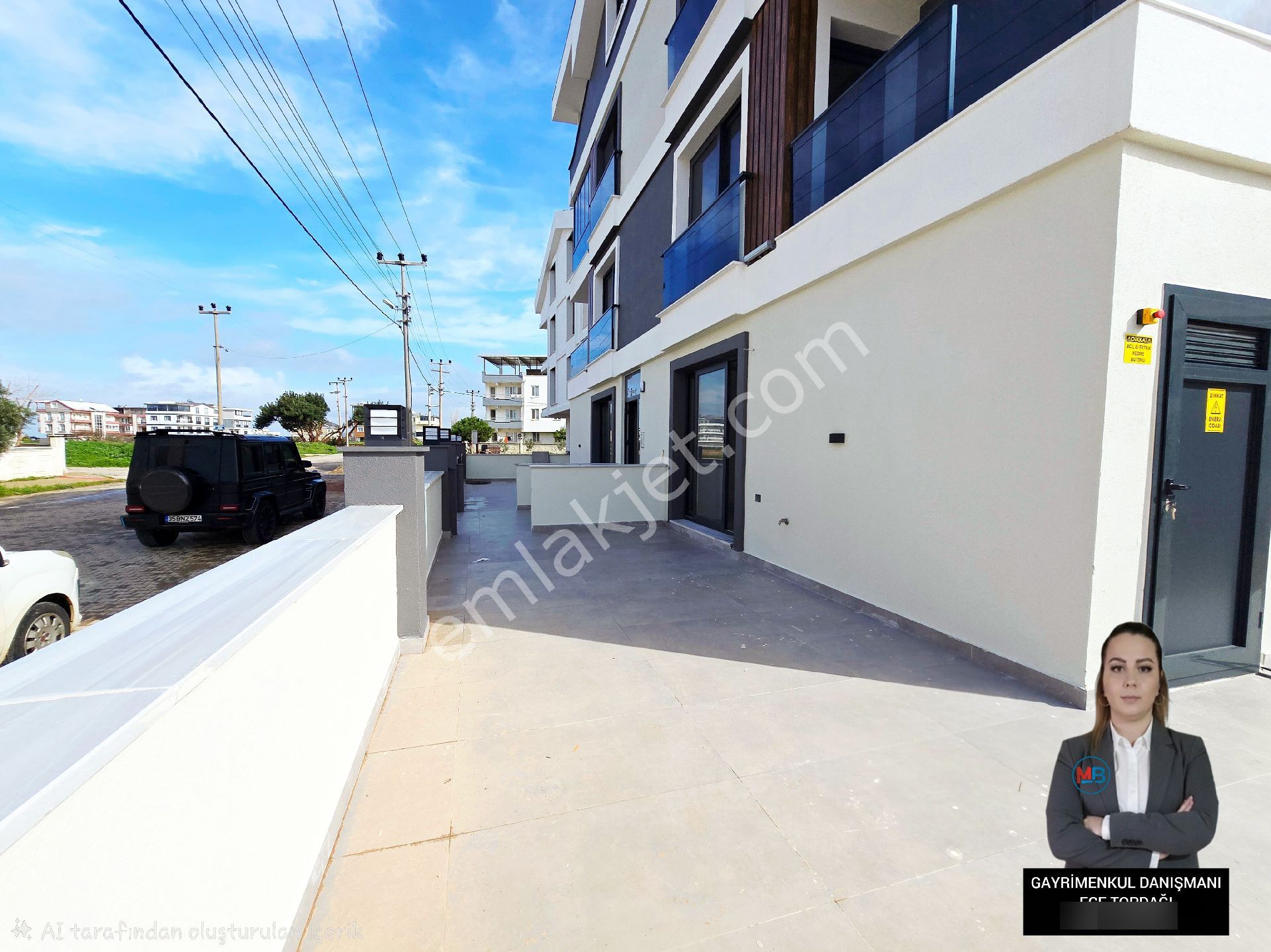 Didim'de Satılık 3+1 Müstakil Gibi Giriş Kat Geniş Çarşıya Yakın Sıfır Daire - Görsel 2