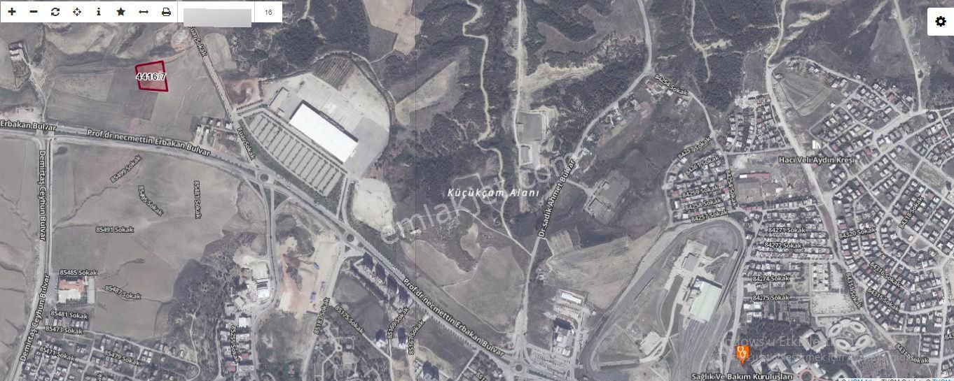 Fuar Alanın Dibinde Beyzade Kebap Yakınında 4416ada 7parel 180m2 Kabasakal Ve Diğer Arsalar - Görsel 8