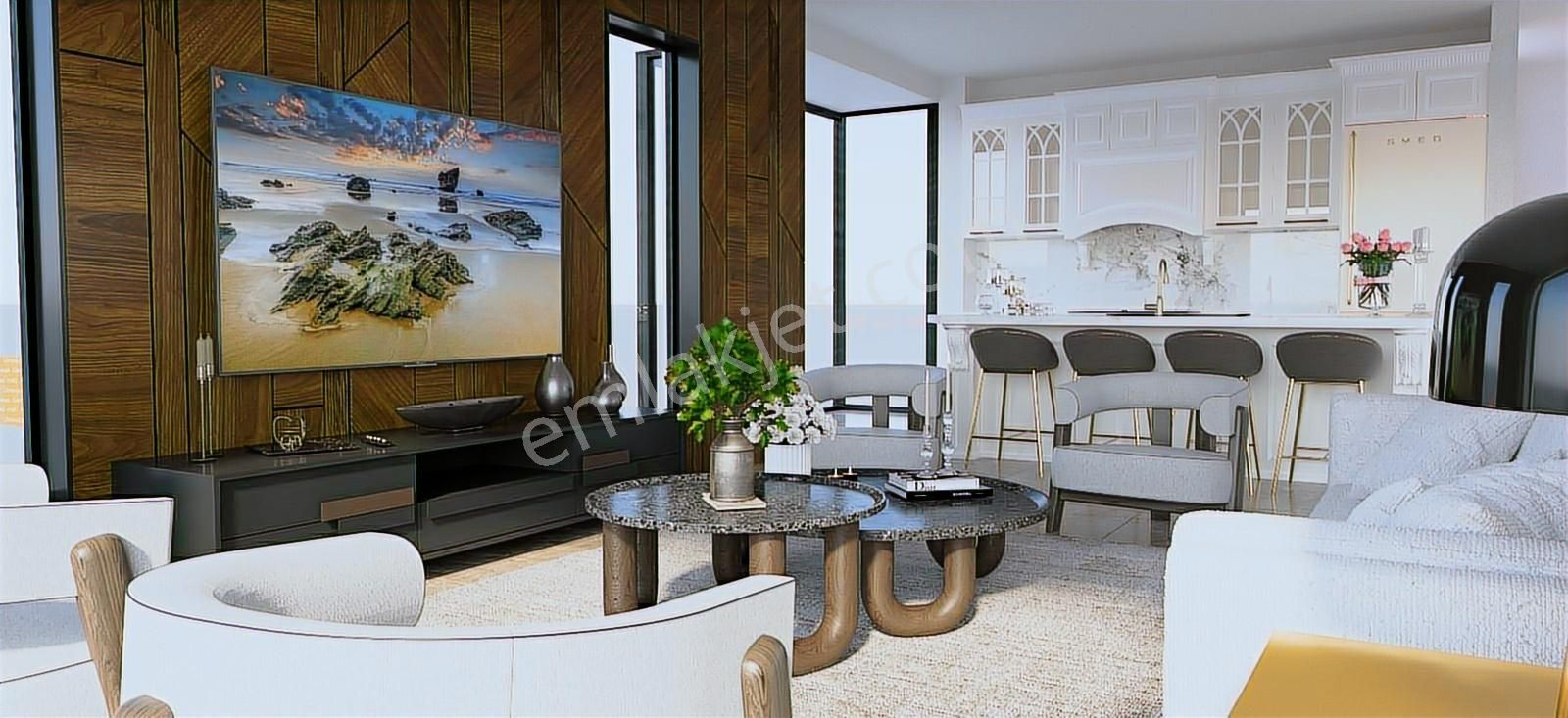 Fethiye' De Denize 300 Metre Mesafede Nitelikli Müstakil Villa - Görsel 22