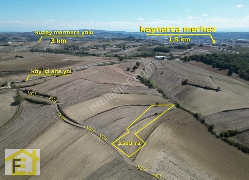 Sakarya Kaynarca Duduköy'de 3.500 M2 Satılık Arazi - Görsel 2