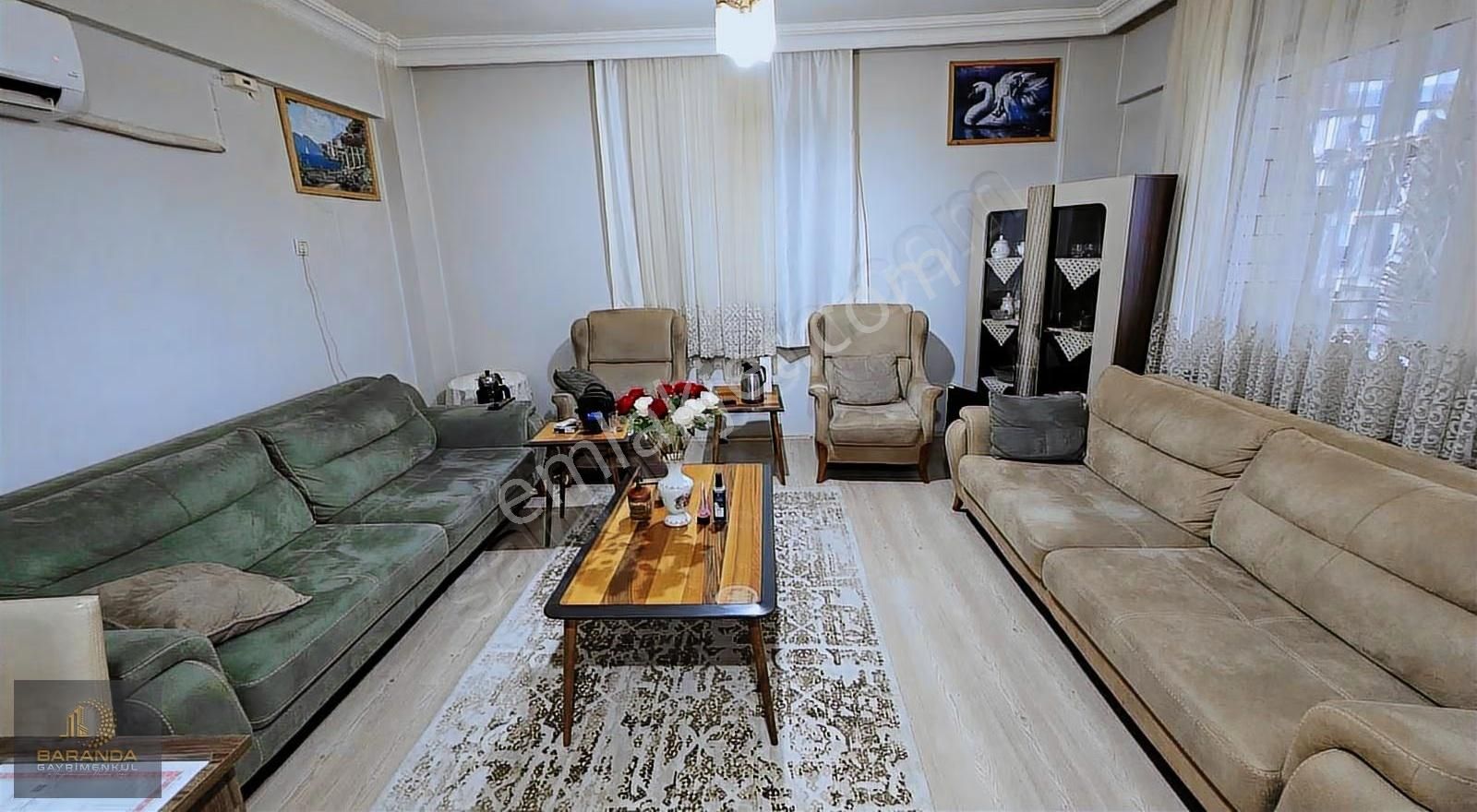 Denize Yürüme Mesafesinde Kiralık Eşyalı Geniş 3+1 - Görsel 27