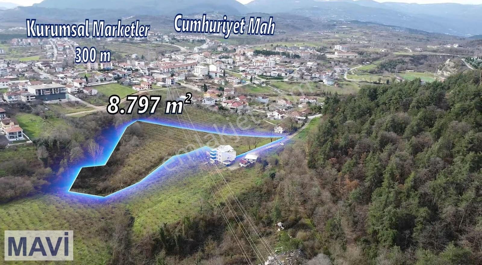 Re/max Mavi Güvencesiyle Arifiye Cumhuriyet Mah. 8796 M² Arazi - Görsel 13