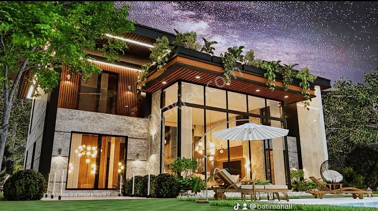 ''batı Mahall Koru'' Karacakaya'da Büyük Tip 6+1 Bahçeli Villa