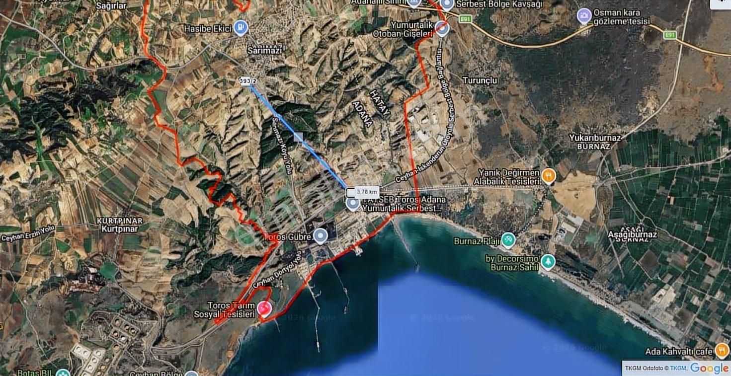 Adana/ceyhan/sarımazı Mah. Yatırım'ın Yeni Adresi Satılık Arsa - Görsel 6