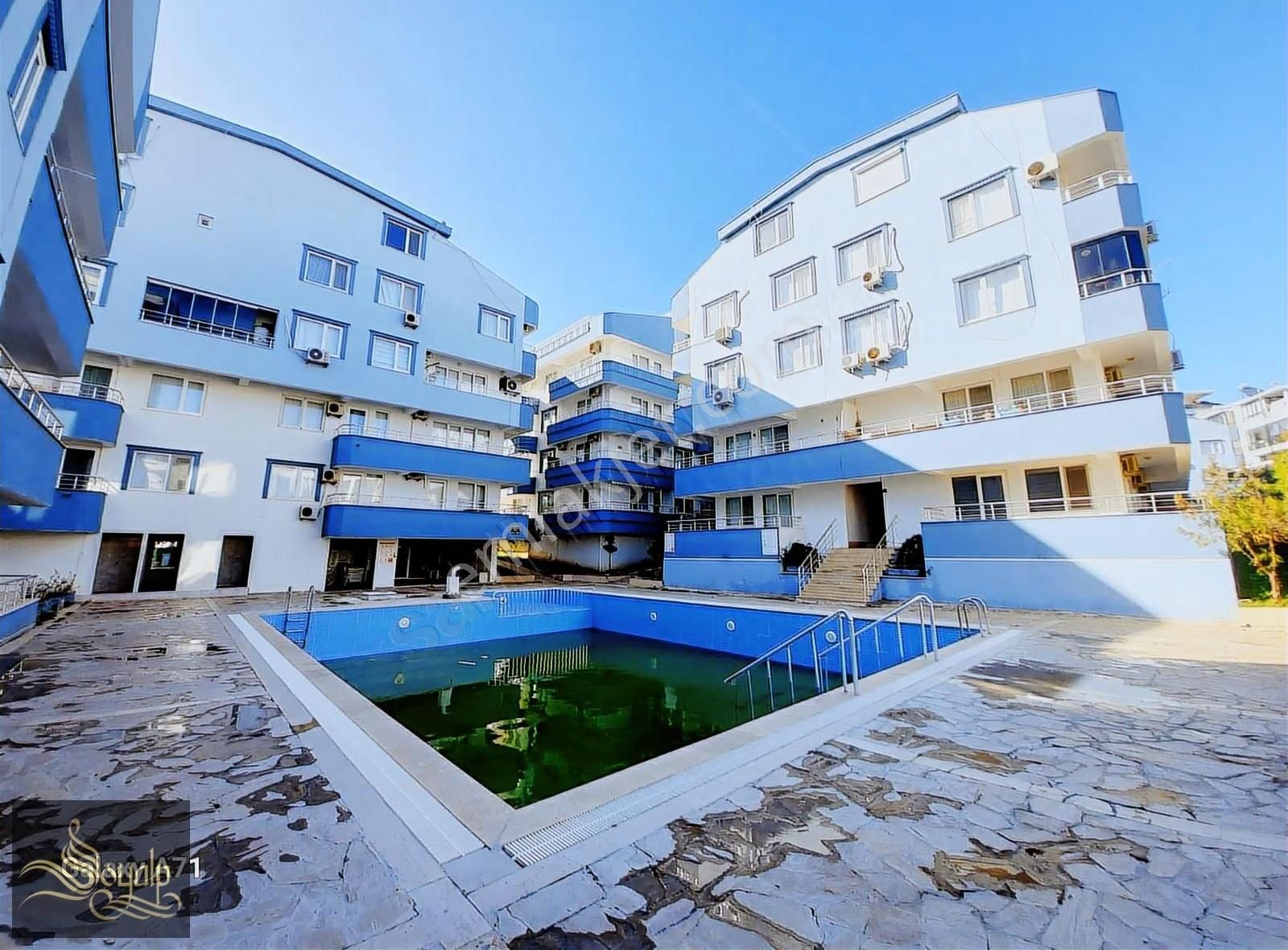 Didimde Satılık Deniz Manzaralı Havuzlu 2+1 Ara Kat Daire