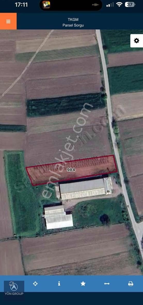 Yön Group'tan Yenidoğanda Yola Cephe Yatırımlık Satılık Tarla - Görsel 3