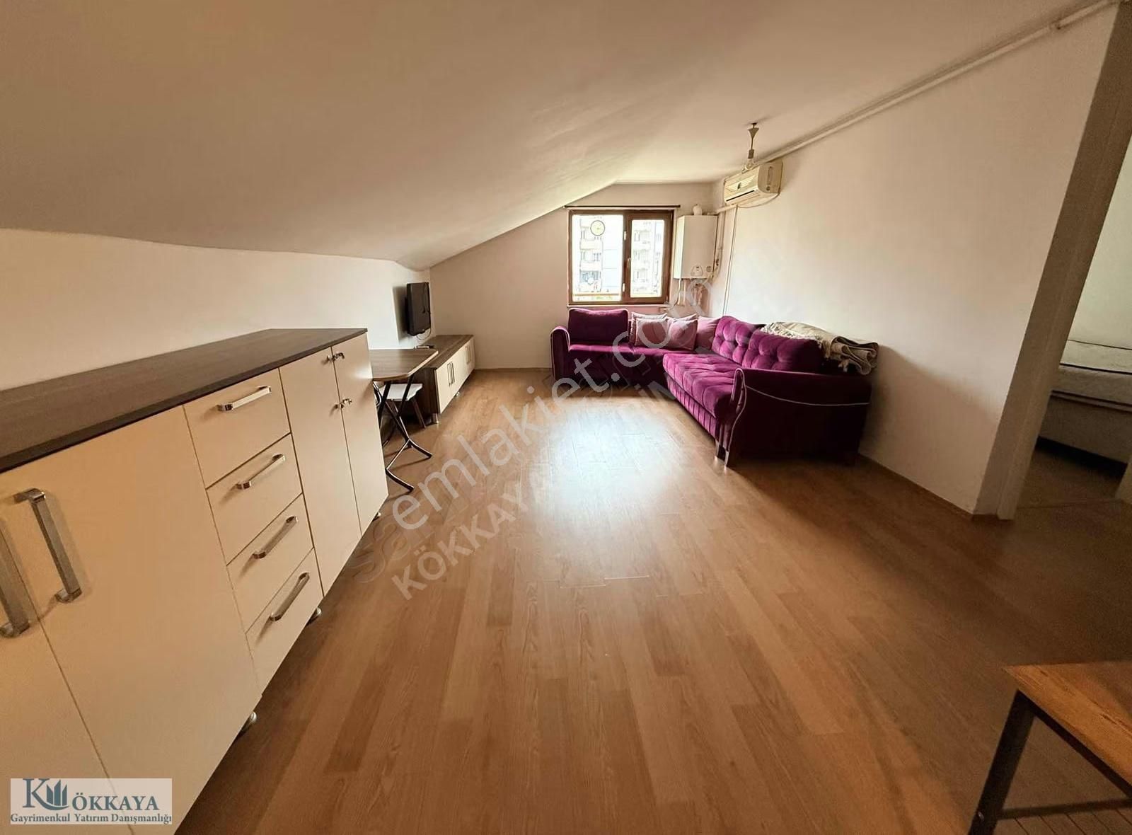 Kökkaya'dan Trioya Yakın Bulaşık Makineli 1+1 Kiralık Daire - Görsel 35