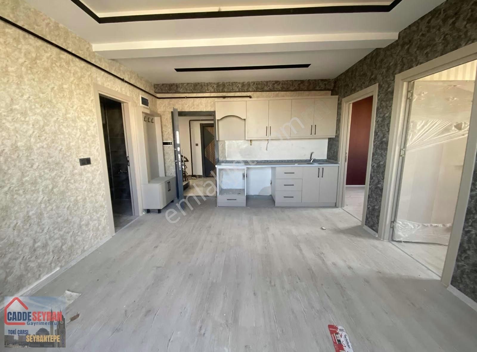 Cadde Seyran'dan Satılık 2+1 Amerikan Mutfaklı