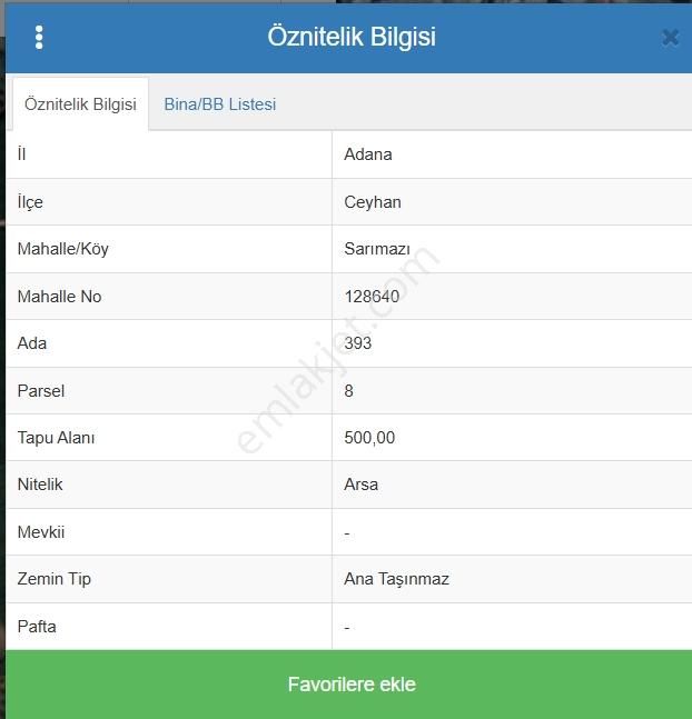 Adana/ceyhan/sarımazı Mah. Konut İmarlı Arsafavorilerime Ekleyaz - Görsel 4