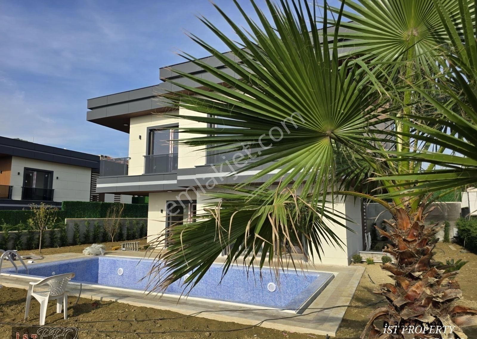 Kamiloba Müstakil, Franke Mutfaklı Ve Özel Havuzlu Akıllı Villa - Görsel 28