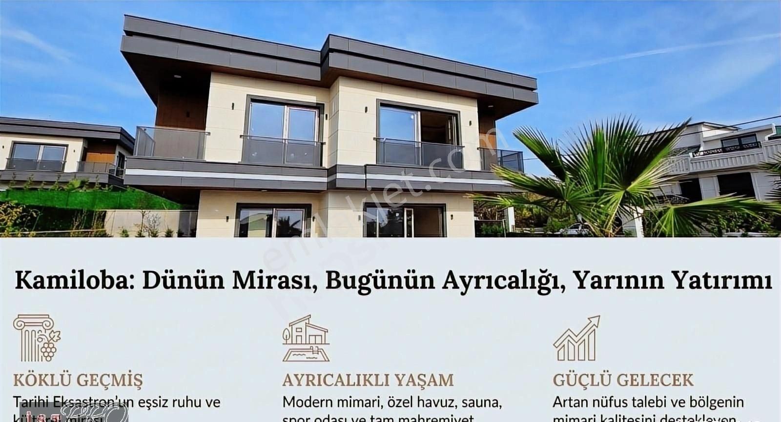 Kamiloba Müstakil, Franke Mutfaklı Ve Özel Havuzlu Akıllı Villa - Görsel 30