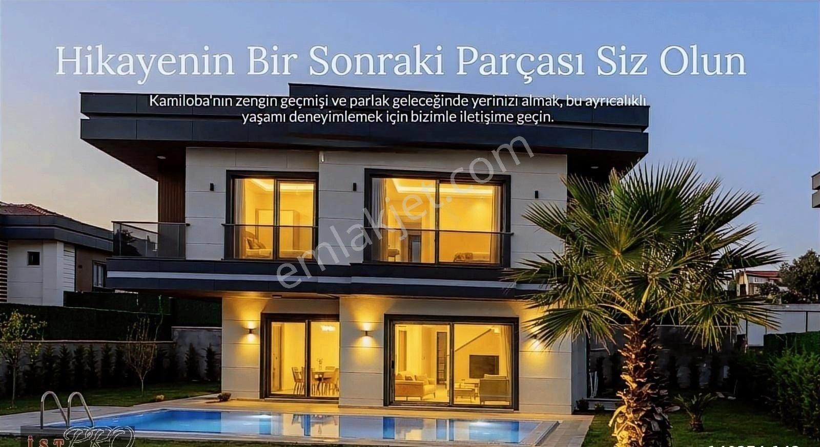 Kamiloba Müstakil, Franke Mutfaklı Ve Özel Havuzlu Akıllı Villa