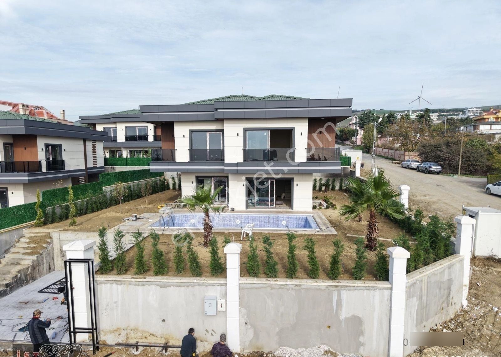 Kamiloba Müstakil, Franke Mutfaklı Ve Özel Havuzlu Akıllı Villa - Görsel 23