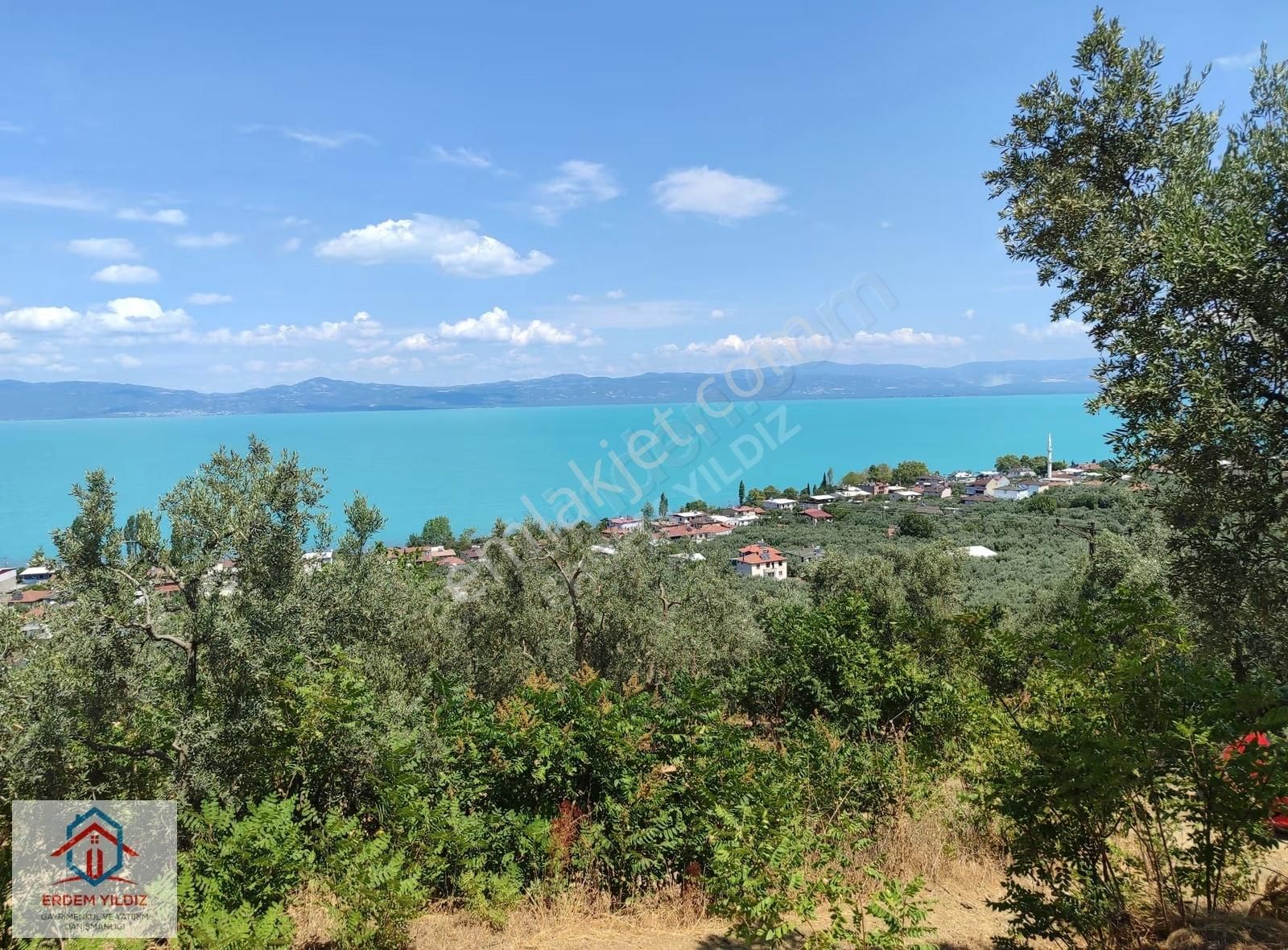 Erdem Yıldız'dan Full Göl Manzaralı Resmi Yolu Olan Fırsat Tarla - Görsel 2