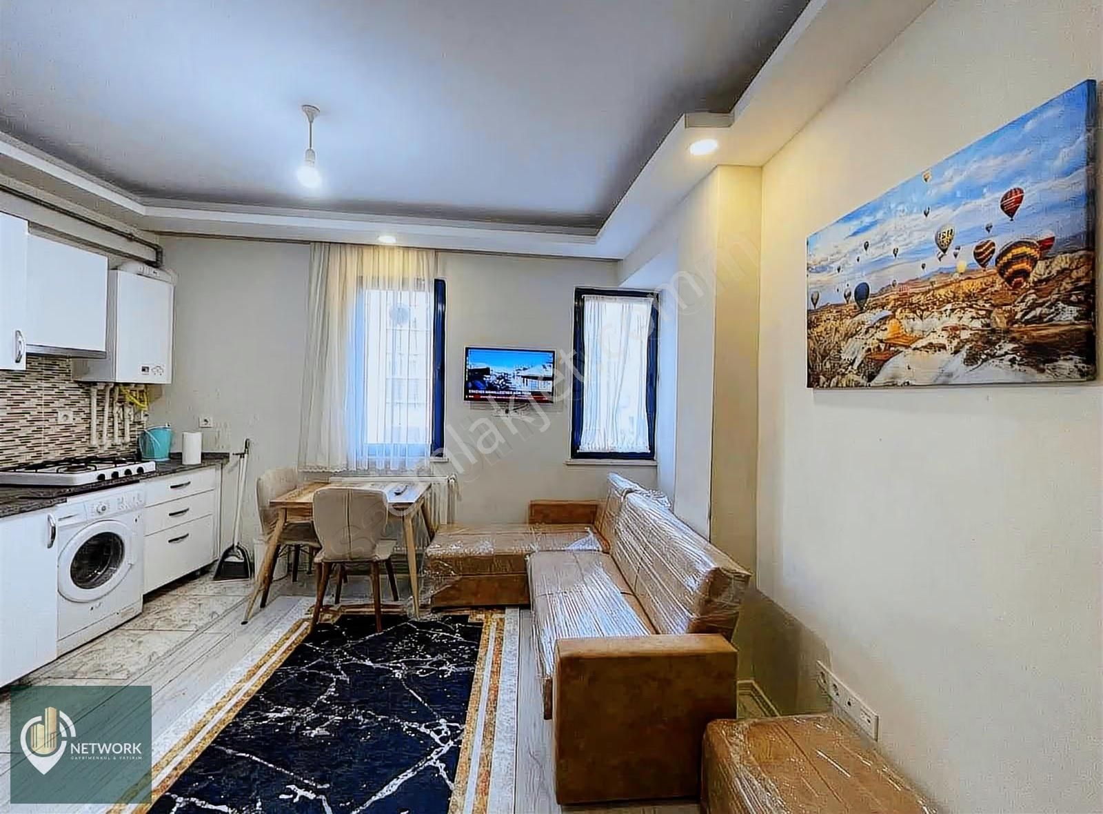 Ana Cadde Üzerinde Geniş Kullanıma Sahip Arakat 1+1 Daire - Görsel 14